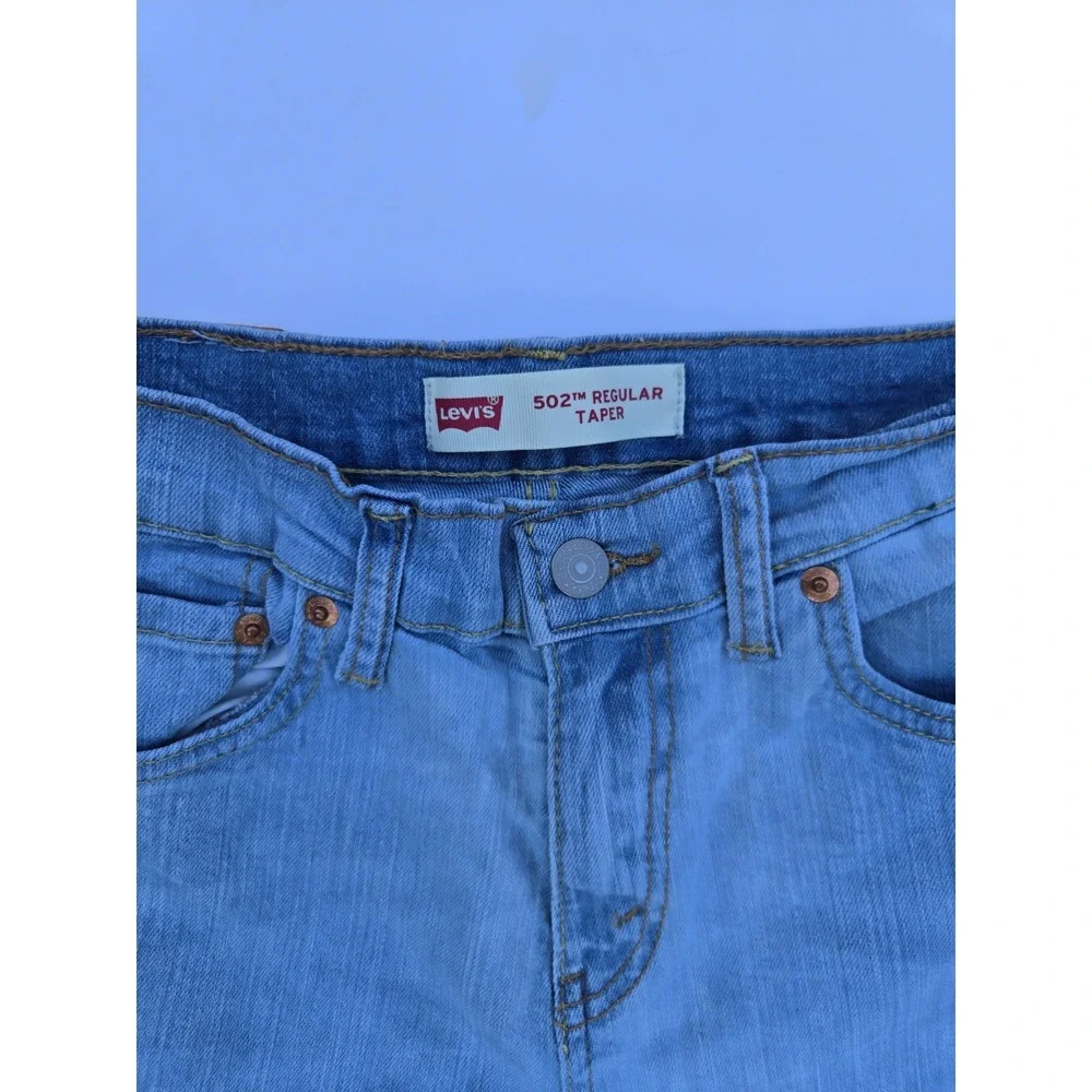 Levi's 502 Regular Taper Jeans Men's 14 Reg W27‎ L27 Blue Denim